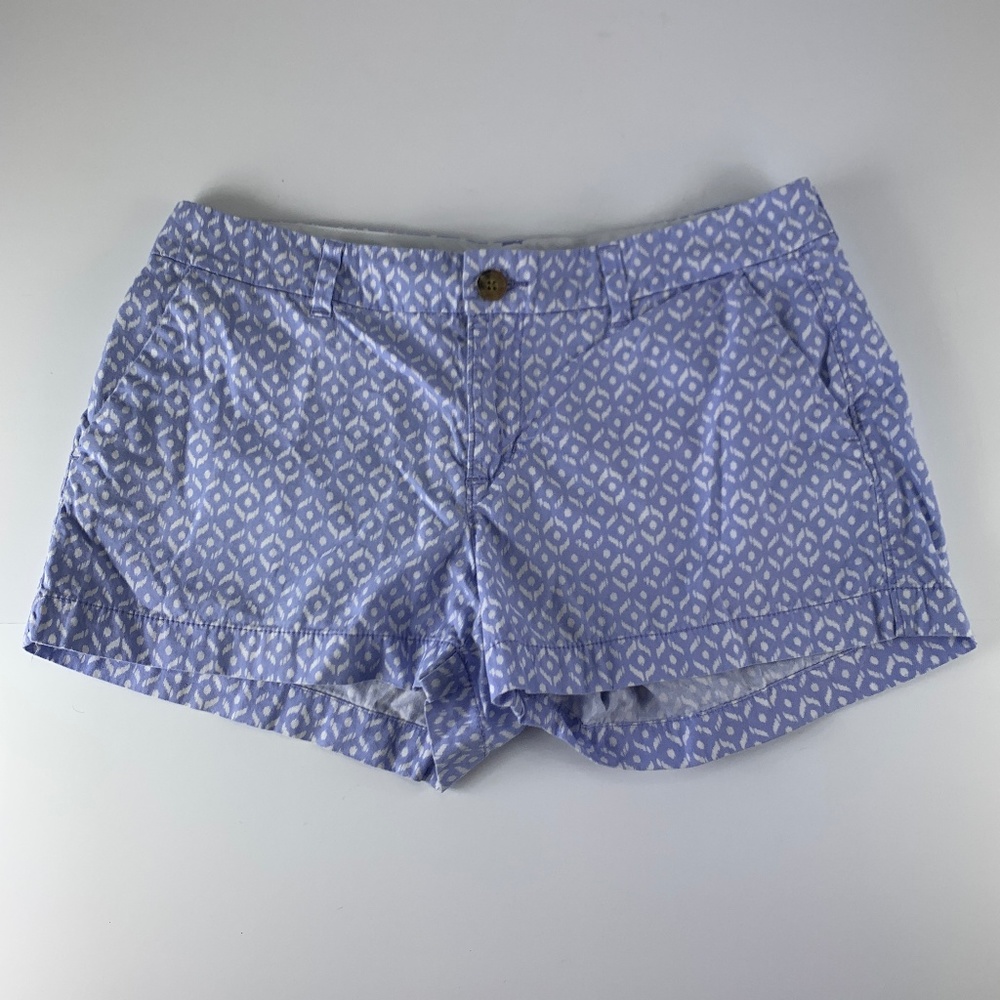 Old Navy Sz 4 Blue Shorts 31 X 3 Flat Front Casual